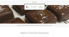 Desktop Screenshot of cocoanouveau.com